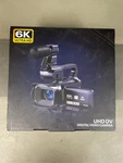 Camcorder Video Camera 6K Ultra 64MP Ir Night Vision Vlogging For Youtube. Fixed Price $198.38.