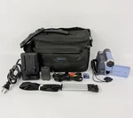 Panasonic PV-GS2 Minidv Camcorder 30X Zoom Charger Battery + Extras Works Great. Fixed Price $116.20.