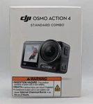 Dji Osmo Action 4 Standard Combo Camera, Black (brand New). Fixed Price $200.00.