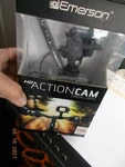 For Parts Emerson Hd Action Cam Dvr With Handlebar Mount & Waterproof Case. Fixed Price $12.99.