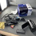 Sony HDR-XR520V Black Handycam Camcorder Hdd 240GB 12X Optical Zoom W/ Battery. Fixed Price $174.99.