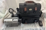 Canon ES8100V HI8 8MM Video Camcorder 500X Zoom Digital Camera Remote Bag. Fixed Price $129.99.
