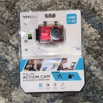 Vivitar Dvr 783HD Action Cam 12MP 1080P Waterproof Shockproof Red Vlogging. Fixed Price $18.50.