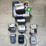 8X Sony Handycam Digital Video Cameras Job Lot - Dcr HC24 PC55 PC101 IP7 Etc. Fixed Price $108.42.