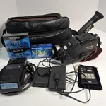 Jvc GR-SX90U Compact Vhs-c Camcorder Bundle Untested. Fixed Price $29.99.
