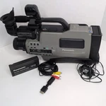 Read Untested Panasonic AG-195 Pro Vhs Camcorder Viewfinder Case W/tape Battery. Fixed Price $69.99.