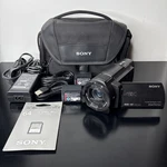 Sony Handycam FDR-AX33 4K Camcorder W/64GB Sd Case Cables 2 Oem Batteries. Fixed Price $649.95.