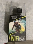 Brand New Unopened Sharper Image SVC702BK Full Hd Wifi Action Cam - G21. Fixed Price $40.00.