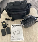 Panasonic PV-A227 Palmcorder Vhs-c 16X Optical Zoom Black Camcorder. Fixed Price $47.24.