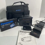 Panasonic Palmcorder PVD209 Vhs W/battery Bag Playpak Manual Charger Read!. Fixed Price $54.95.