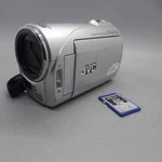 Jvc Everio GZ-MS90EK Handheld High Definition Hdd Camcorder Silver Tested. Fixed Price $102.22.