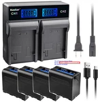 Kastar Lcd Rapid Charger Battery For Sony NPF960 HXR-NX100 HXR-NX3 HXR-NX5. Fixed Price $106.99.