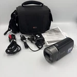 Samsung HMX-Q10 Full Hd Camcorder 1080P Switch Grip W/ Battery Charger Case Bund. Fixed Price $45.00.
