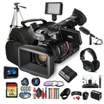 Panasonic 4K Camcorder (AG-CX350) W/padded Case, 128 Gb Memory Card +. Fixed Price $3599.95.