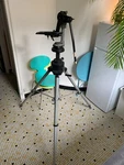 Tripod Vinten 3063 + Post Head Vincen 3089 Panasonic Mounting Adaptor. Fixed Price $1500.00.