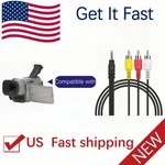 Av A/v Tv Cable Cord Lead For Sony DCR-TRV900 DCR-TRV820 DCR-TRV740 DCR-TRV730. Fixed Price $9.99.