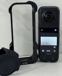 INSTA360 X4 8K Waterproof Action Camera 4K Wide Angle Video With Cage. Fixed Price $299.99.