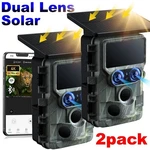 Trail Camera 4K 64MP Wifi Solar Game Night Vision Outdoor Wildlife Detection. Fixed Price $164.99.