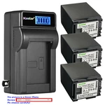 Kastar BP-827 Battery Lcd Wall Charger For Canon Vixia HFM41. Fixed Price $47.99.