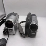 Canon DC310 Dvd Silver Camcorder And Hitachi BX35A Untested. Fixed Price $33.60.
