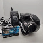 Panasonic PV-L580D Compact Vhs-c Palmcorder 150X Digital Camcorder Bundle. Fixed Price $74.99.
