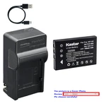 Kastar Battery Ac & Usb-c Charger For Vivitar DVR-550 DVR-710 Traveler DC-6300. Fixed Price $11.99.