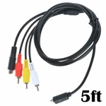 5FT Av A/v Tv Video Cable For Sony Camcorder Handycam DCR-HC20 DCR-HC53/E. Fixed Price $5.94.