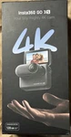 INSTA360 Go 3S 128 Gb Black 4K Tiny Portable Vlogging Camera, Hands-free Povs. Fixed Price $349.06.