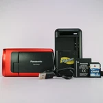 Panasonic SDR-SW20 12.0MP Compact Underwater Camcorder Red Tested Full Set. Fixed Price $134.32.