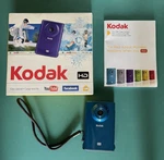 Kodak Mini Hd ZM2 Digital Camcorder - 1.8" Lcd Cmos Blue, Battery Bad. Fixed Price $9.00.