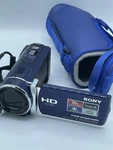 Sony Handycam HDR-CX200 Avchd 30X Zoom Blue. Fixed Price $174.77.