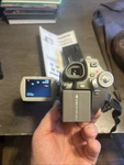 Panasonic Palmcorder Multicam VDR-D105 Dvd Camcorder + Charger Works Great. Fixed Price $45.00.