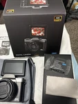 DC103 4K Ultra Hd Digital Camera Auto Focus 16X Zoom Vlogging New. Fixed Price $25.00.