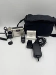Sharp Camcorder VL-AH50U HI-8 8MM Player Video Transfer Batteries Charger Bag. Fixed Price $99.99.