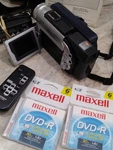 Hitachi DZ-MV230A CAMCORDER.W/1 BATTERY,1 Charger POWER,1 REMOTE,2 Newdvd. Fixed Price $116.36.