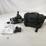 Jvc GR-SXM240 Super Vhs Camcorder 600X Digital Zoom Lcd Screen Accessories Black. Fixed Price $36.99.