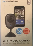 Momentum Wi-fi Video Camera 720P Indoor Ir Night Vision Motion 2-WAY. Fixed Price $25.00.