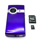 Sylvania DV-2100 Purple 2" Display 2-IN-1 Digital Video Camera W/ Sd Card Tested. Fixed Price $14.99.