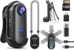 Boblov W4 Police Wearable Mini Body Camera W/ Audio Recording 128GB. Fixed Price $29.99.