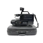 Sears Solid State Ccd Vhs Movie Camcorder Full Size Video Untested W/ Case. Fixed Price $39.95.