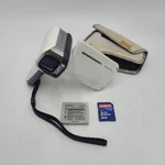 Sanyo Xacti VPC-E2 8MP Waterproof Digital Camcorder White Mem Card Battery. Fixed Price $64.99.