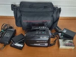 Quasar Vhs-c Movie Palmcorder VM-D100 Tape,charger,batteries. Tested Works!. Fixed Price $75.00.