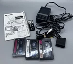 Sharp Model VL-E765U Camcorder Manual, Charger, Remote, And Tapes No Camera. Fixed Price $45.00.
