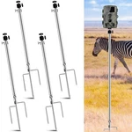Relaxweex Trail Camera Stand 4 Pack Foldable Stainless Steel Mount Holder. Fixed Price $64.35.