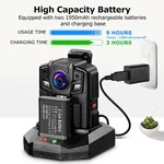 Boblov D7 Hd 1296P Body Camera With Audio 9H Record Night Vision Camcorder. Fixed Price $129.00.