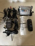 Mini Canon Ntsc Digital Video Camcorder 200 With Accessories Parts Only. Fixed Price $40.00.