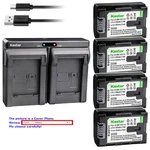 Kastar Battery Dual Charger For Jvc BN-VG114 & GZ-E300AU GZ-E300BU GZ-E300WU. Fixed Price $62.99.
