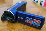 Sony Handycam HDR-CX220E Camcorder Blue Works W/ Battery. Fixed Price $139.99.
