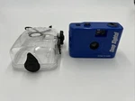 Snap Sights Underwater Film Camera, Waterproof To 100FT, Reusable 35MM Blue. Fixed Price $16.14.