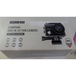 Campark ACT74 Uhd 4K Action Camera Waterproof 40M Wifi External Mic Bundle Black. Fixed Price $34.99.
